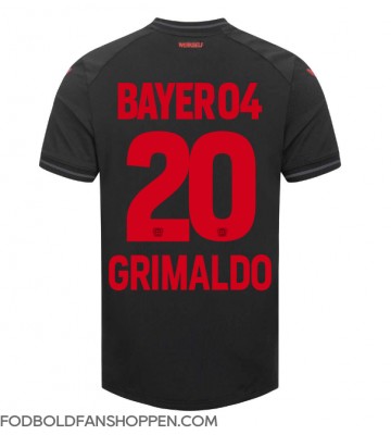 Bayer Leverkusen Alejandro Grimaldo #20 Hjemmebanetrøje 2023-24 Kortærmet